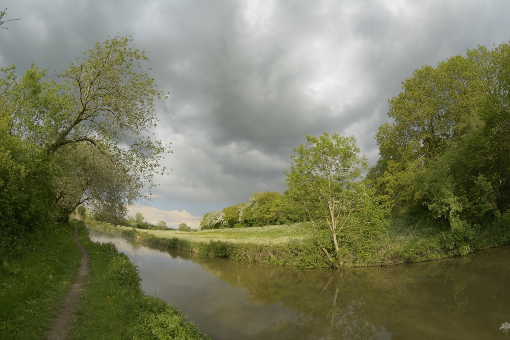 The Oxford Canal by Enslow Wharf, Oxfordshire