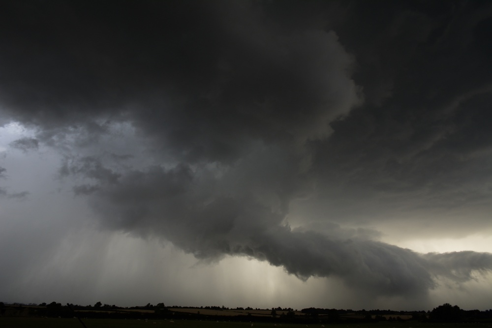 Photograph of Horizontal Tornado, Hillesden, Buckinghamshire