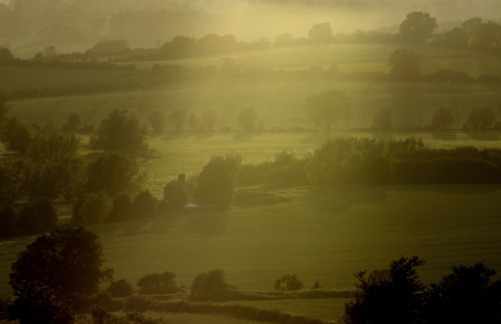 Photograph of Evening Glow at Somerton, Oxfordshire