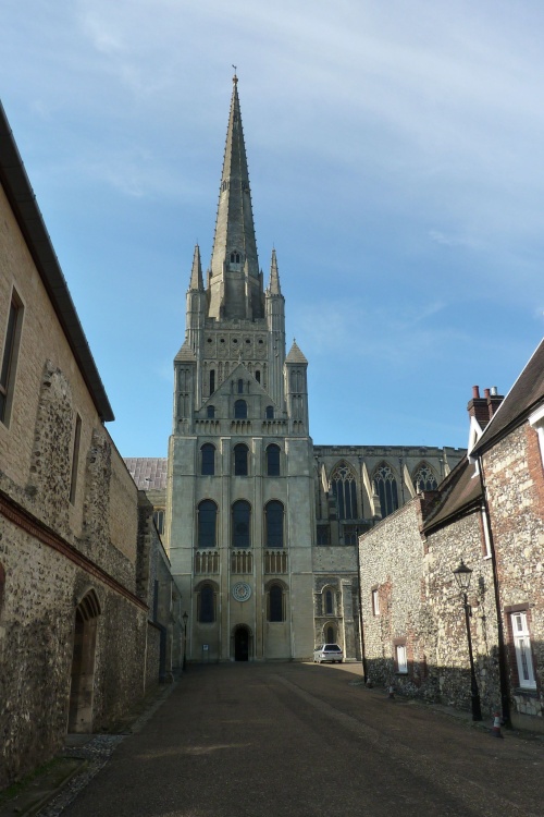 Norwich Cathedral - Side Entrance - Norwich, Norfolk