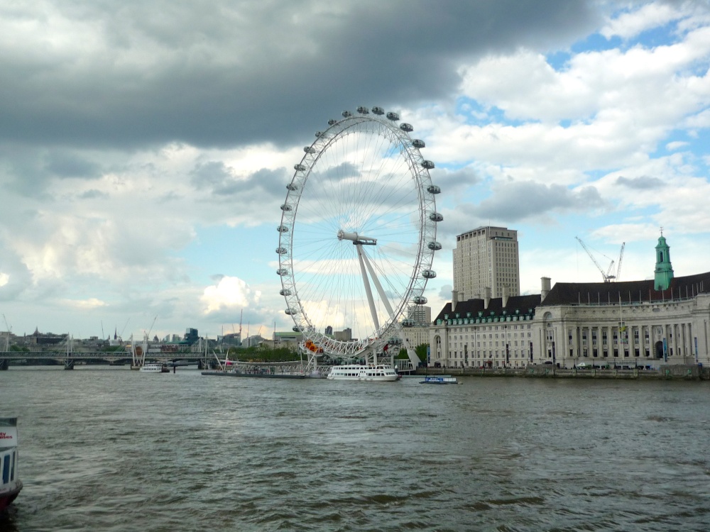 London Eye from Westminster Bridge