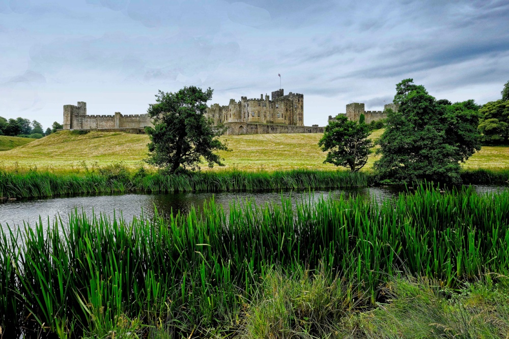 Alnwick Castle Alnwick Northumberland photo by James Carter
