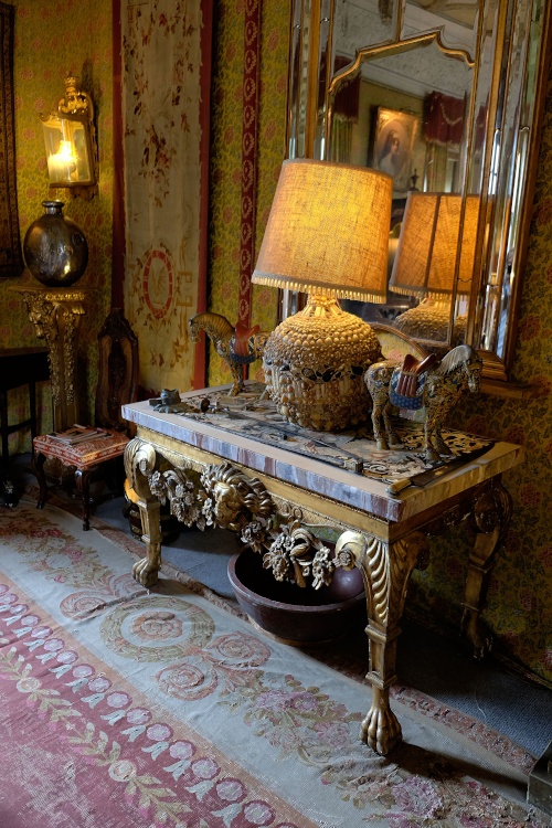 Chillingham Castle, Northumberland,  Interior shot.