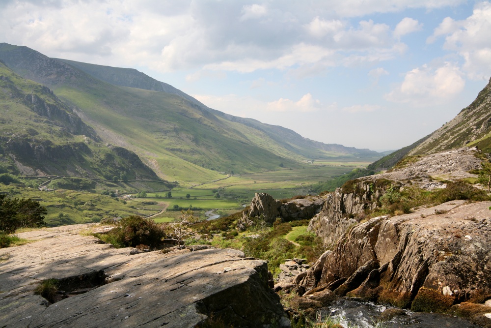 Photograph of Nant Ffrancon Valley