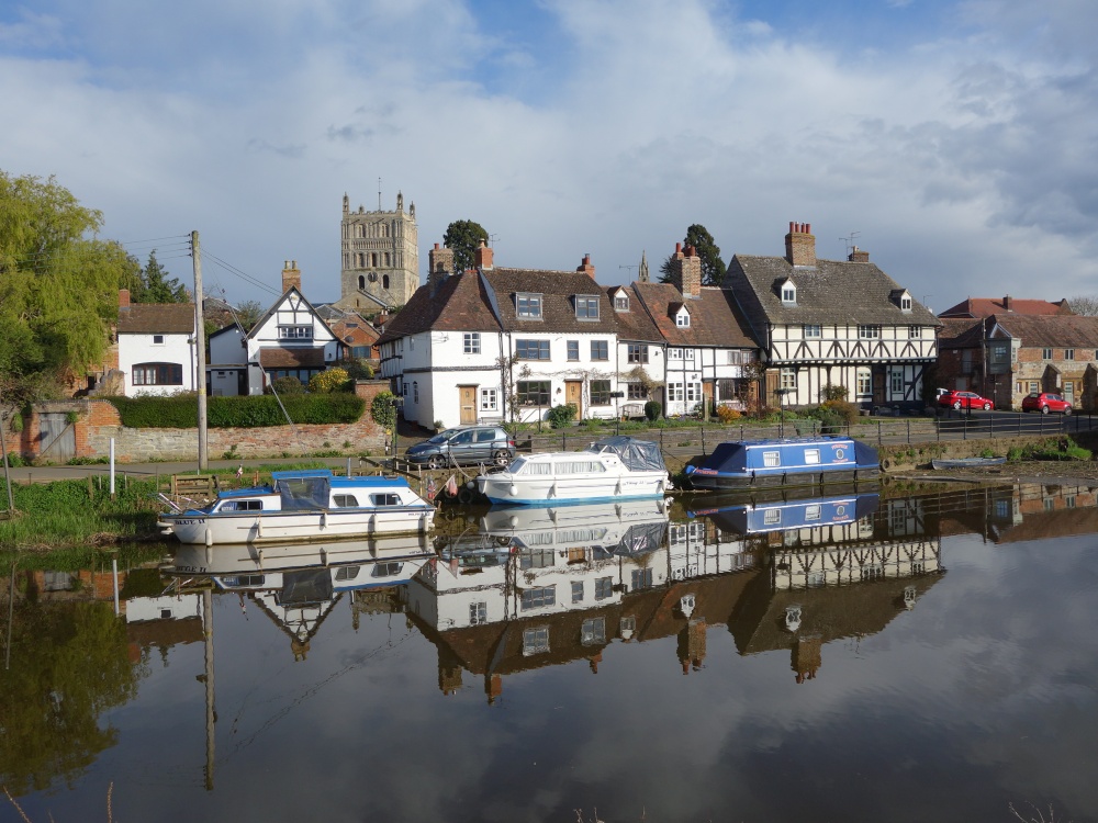 Tewkesbury from The Severn Way
