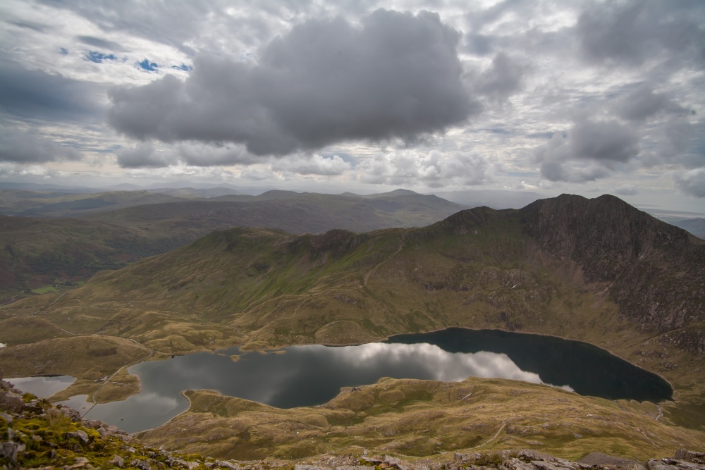 View from Crib Goch .