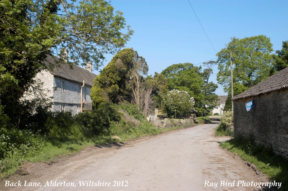 Photograph of Back Lane, Alderton, Wiltshire 2012