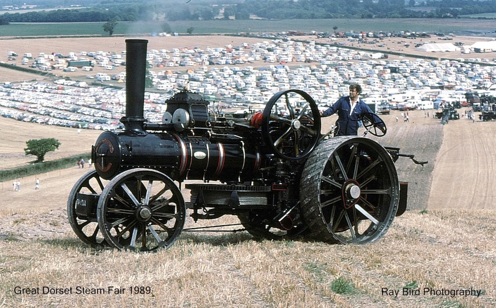 Great Dorset Steam Fair, Tarrant Hinton, Dorset 1989
