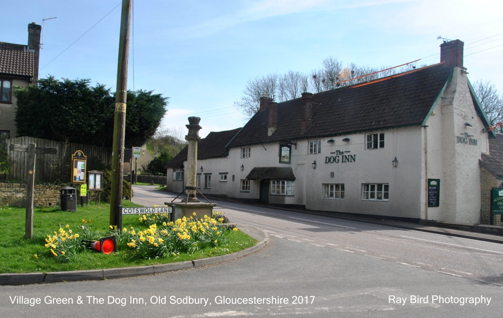 Village Green & The Dog Inn, Old Sodbury, Gloucestershire 2017