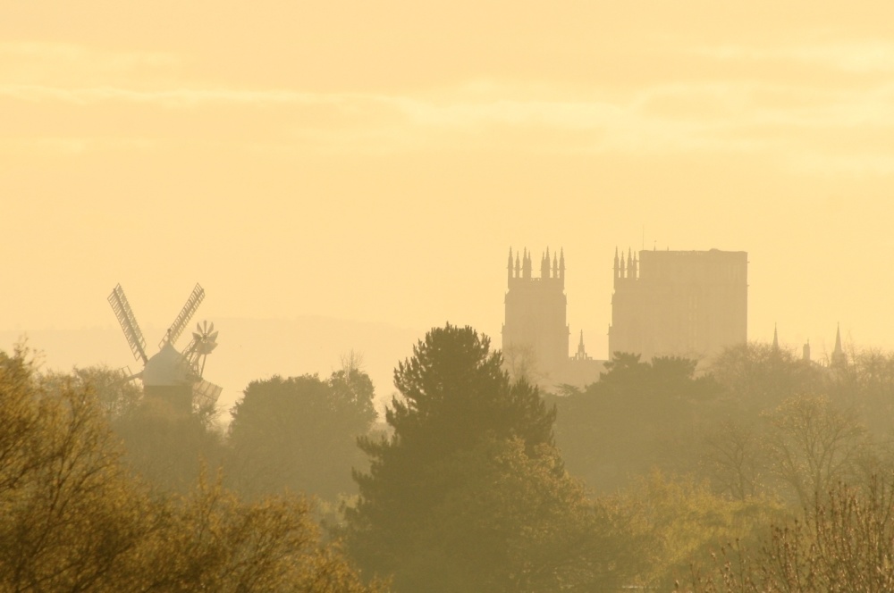 From Bachelor hill looking to Bishopthorpe.