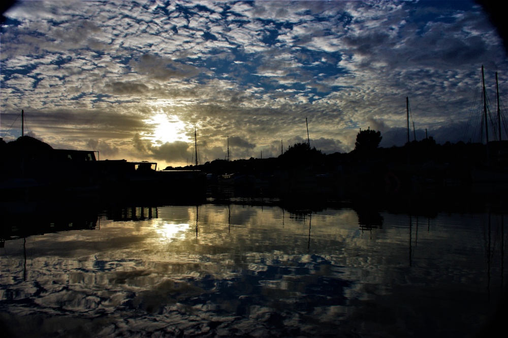 Photograph of Gweek at the crack of dawn.