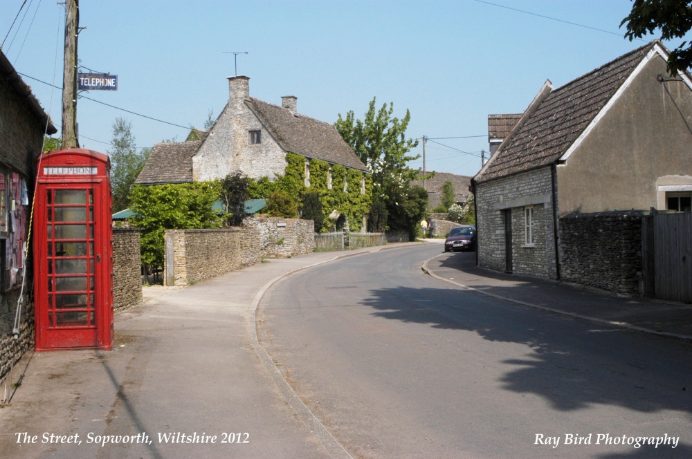 The Street, Sopworth, Wiltshire 2012