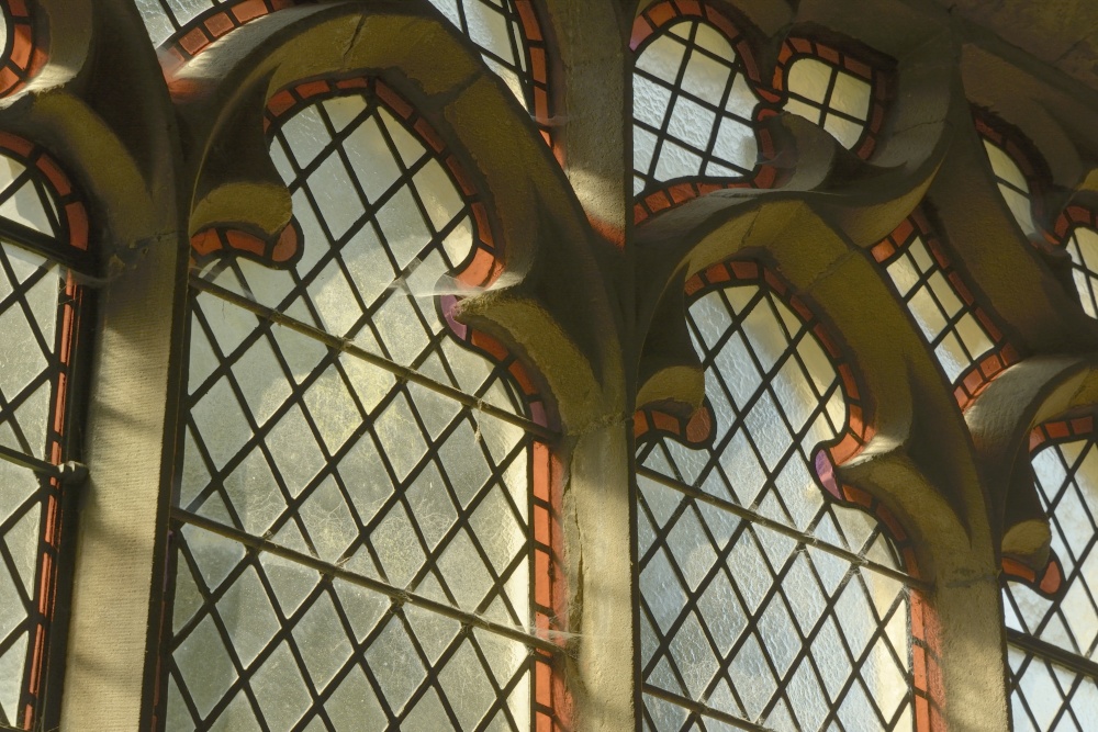 Window, St. Leonard's Church, Monyash, Derbyshire