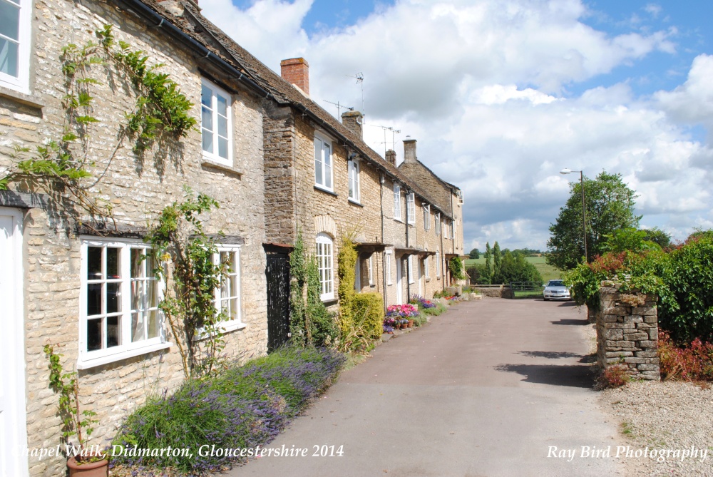 Photograph of Chapel Walk, Didmarton, Gloucestershire 2014