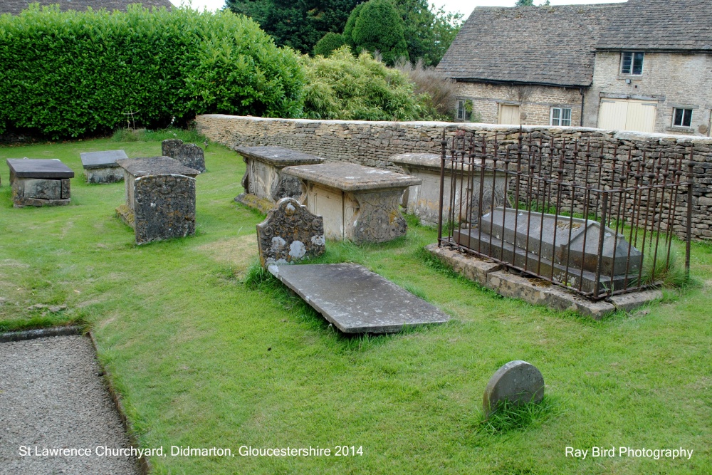 St Lawrence Churchyard, Didmarton, Gloucestershire 2014