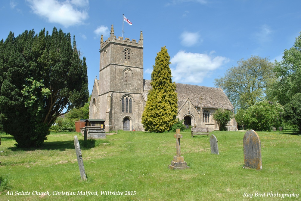 All Saints Church, Christian Malford, Wiltshire 2015