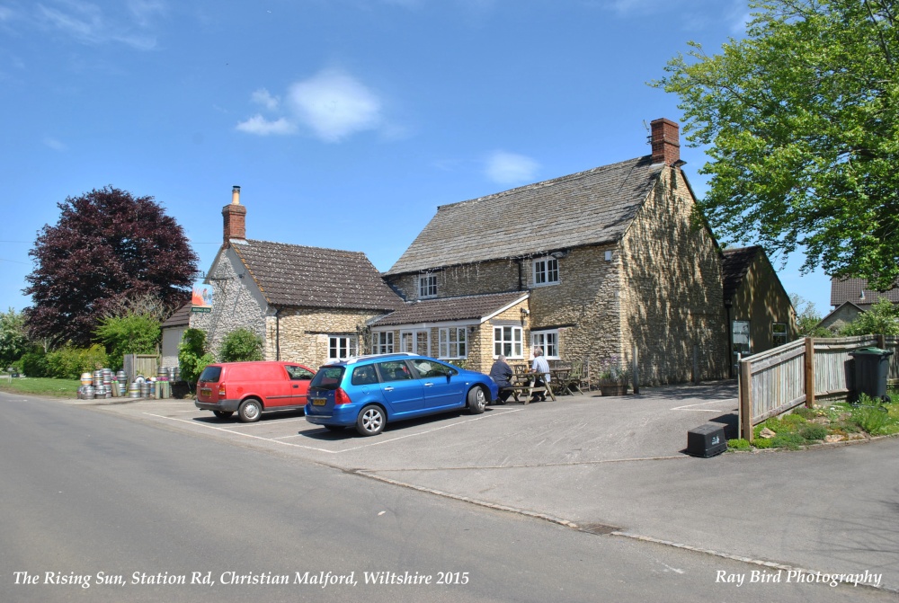 The Rising Sun Pub, Christian Malford, Wiltshire 2015