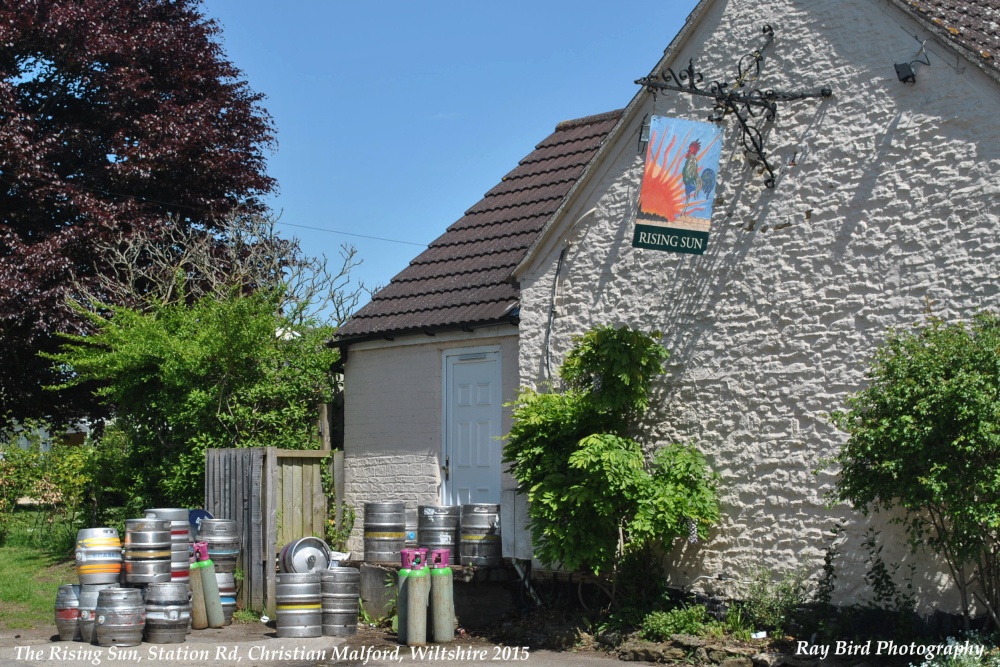 The Rising Sun Pub, Christian Malford, Wiltshire 2015