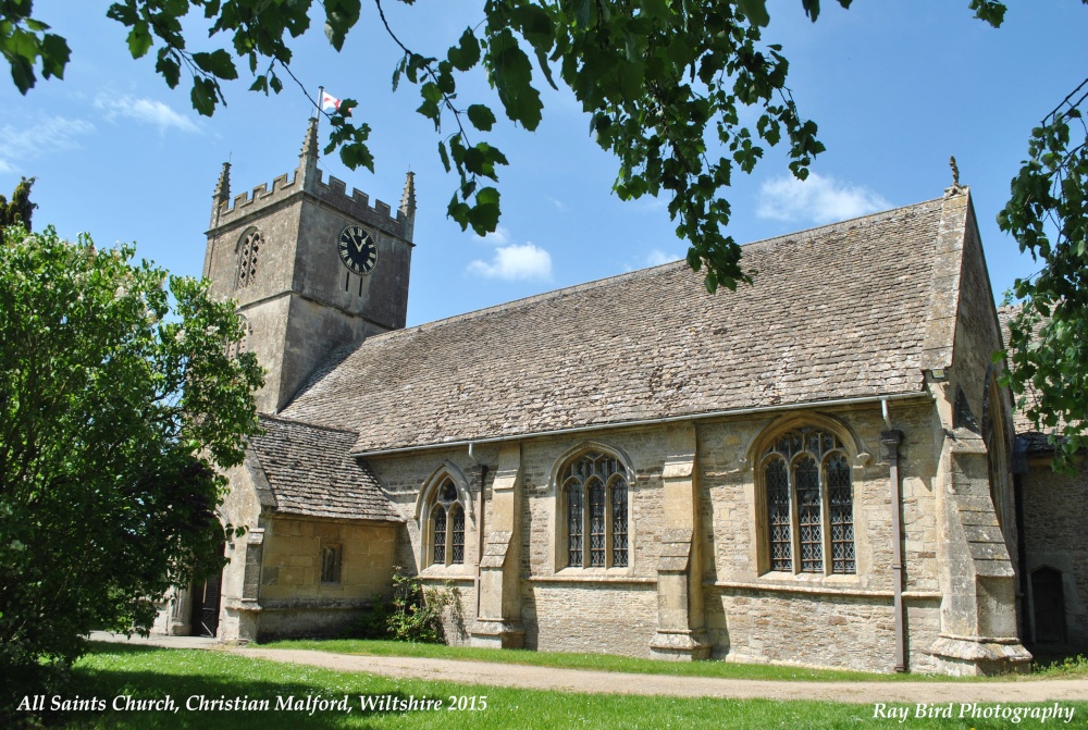 All Saints Church, Christian Malford, Wiltshire 2015