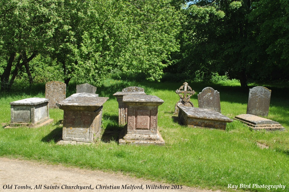 All Saints Churchyard, Christian Malford, Wiltshire 2015