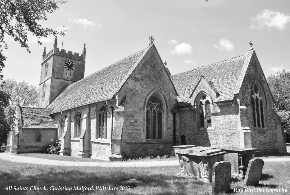 All Saints Church, Christian Malford, Wiltshire 2015