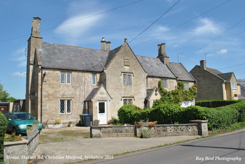 House (dated 1849), Christian Malford, Wiltshire 2015