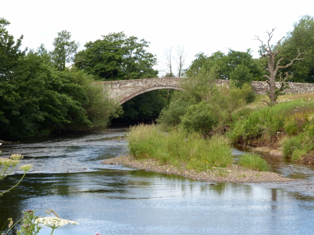 Bridge over river Irthing