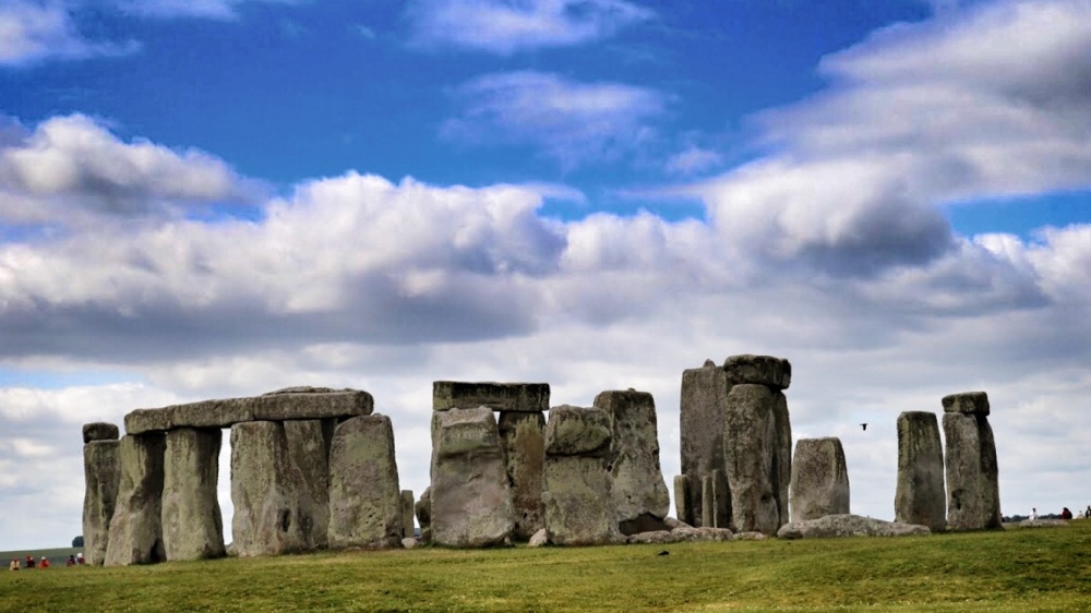 Stonehenge from the free National Trust viewpoint