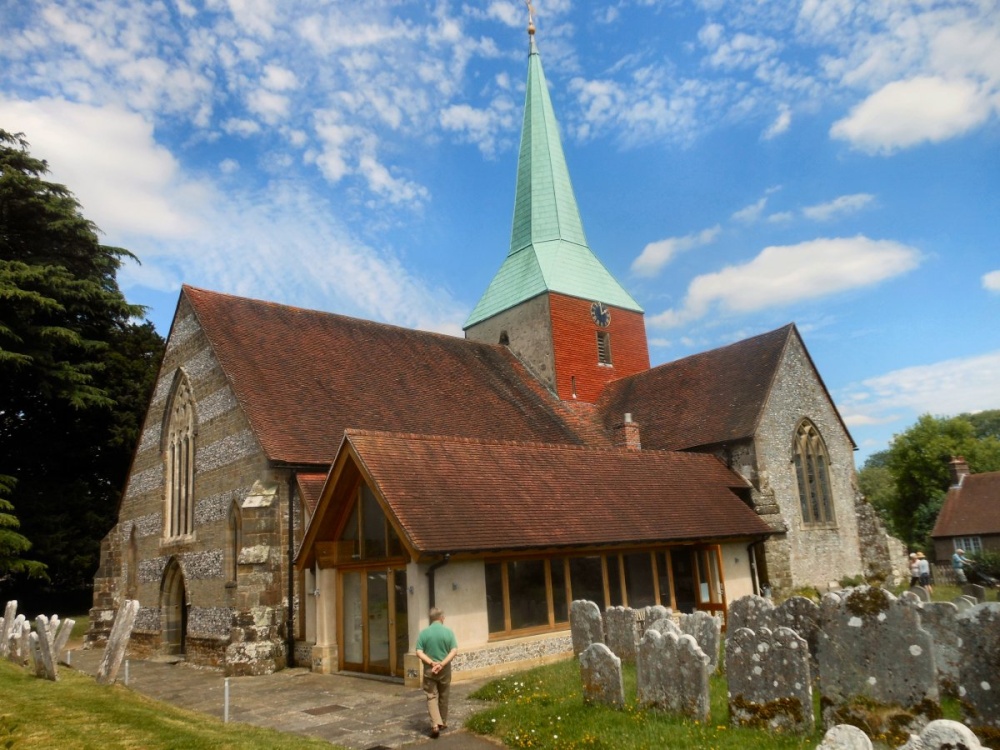 St Mary & St Gabriel. The Rear of the Church, South Harting