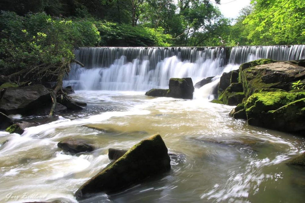 Photograph of Hoghton Bottoms waterfall