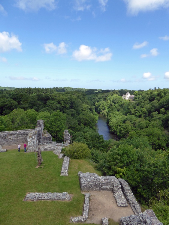 View from Cilgerran Castle