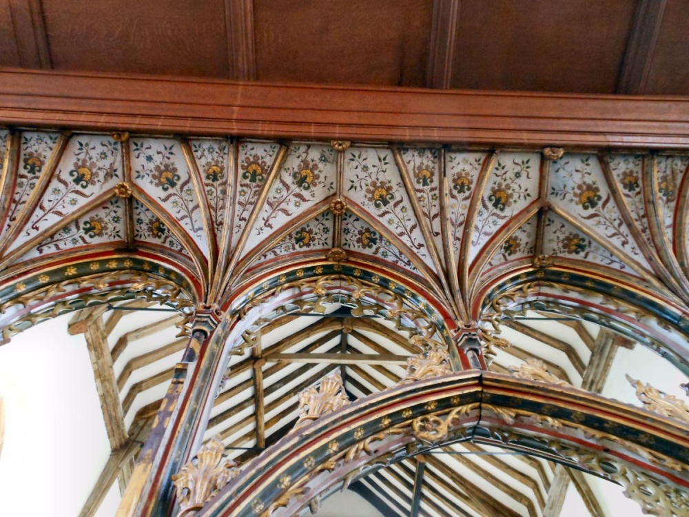 The roof, Ranworth Church