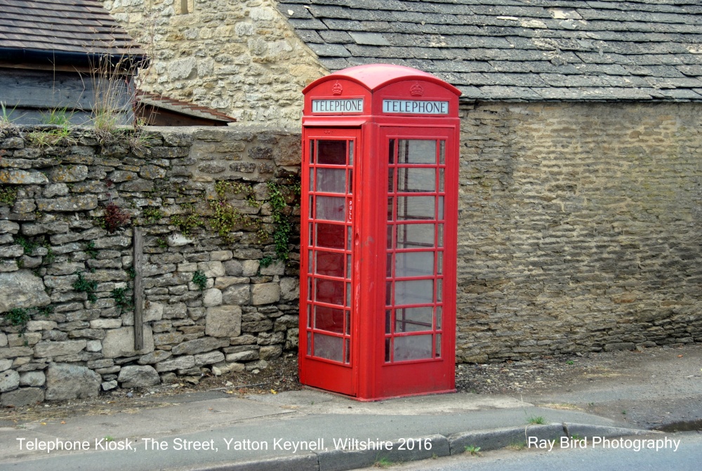 Telephone Kiosk, The Street, Yatton Keynell, Wiltshire 2016