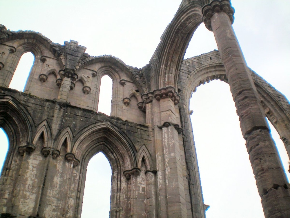 Arches remaining at Fountains Abbey, Ripon