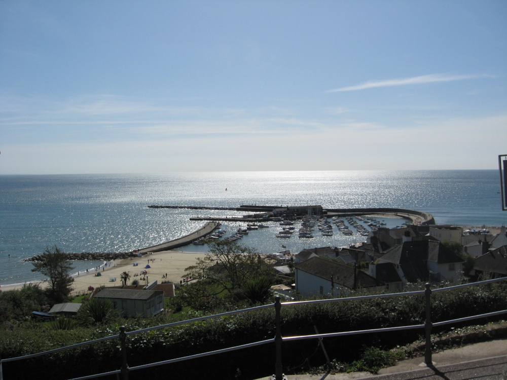 The famous Cobb at Lyme Regis. DORSET