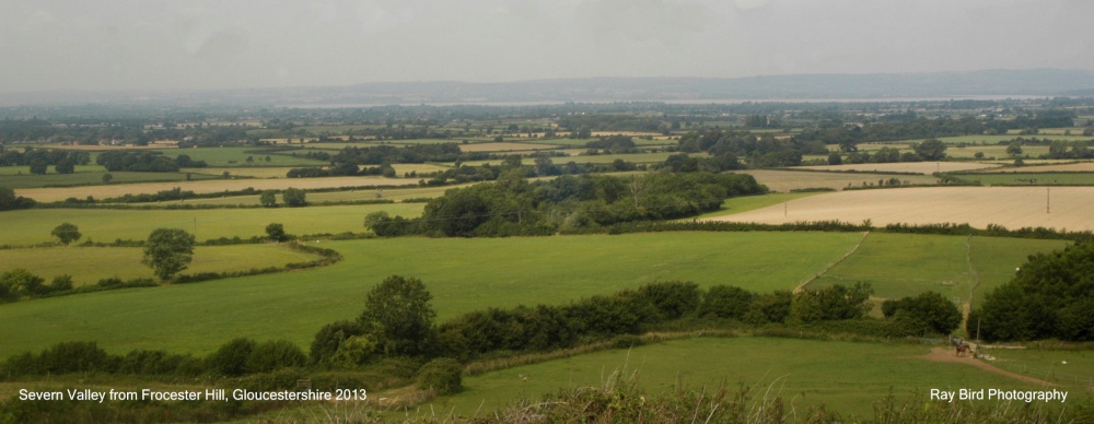 Severn Valley from Frocester Hill, Gloucestershire 2013