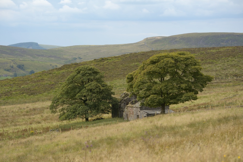 Derelict Cottage at Gib Tor near Flash, Staffordshire Moorlands