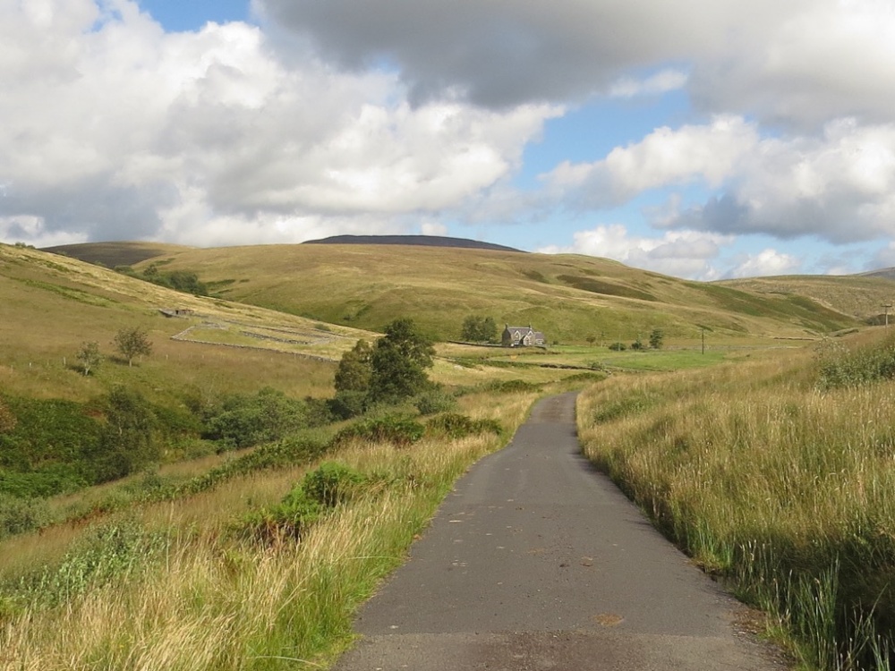 Photograph of Tarras Valley Road Near Langholm,