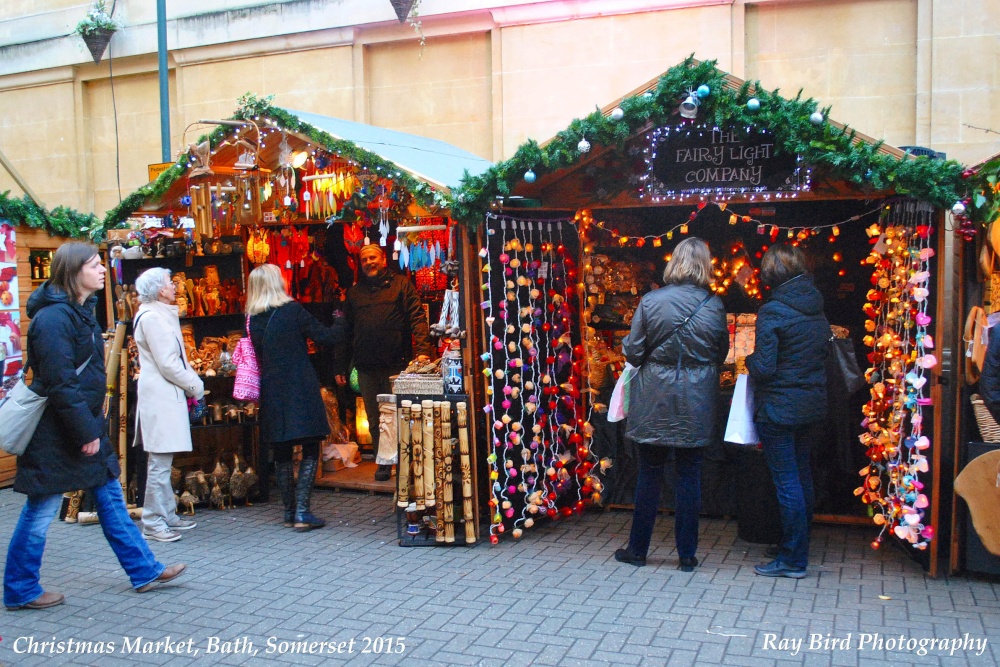 Christmas Market, Abbey Green, Bath, Somerset 2015