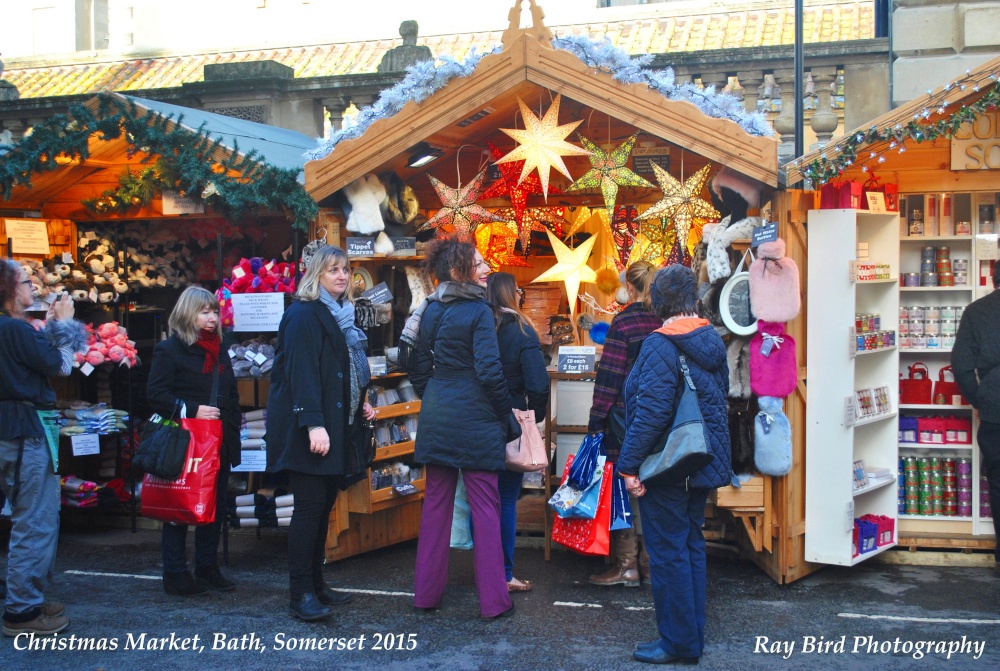 Christmas Market, Abbey Green, Bath, Somerset 2015