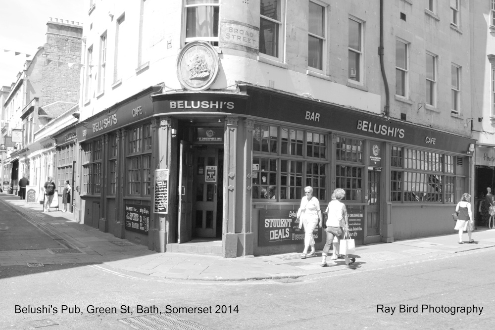 Belushi's Pub, Green St, Bath, Somerset 2014