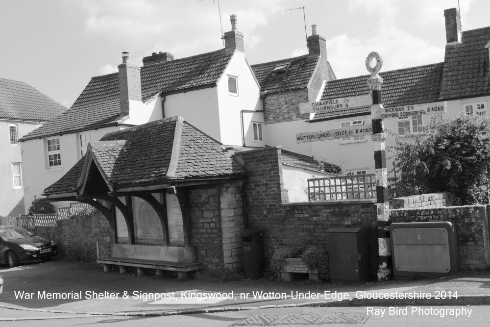 War Memorial Bus Shelter, Kingswood, nr Wotton Under Edge, Gloucestershire 2014