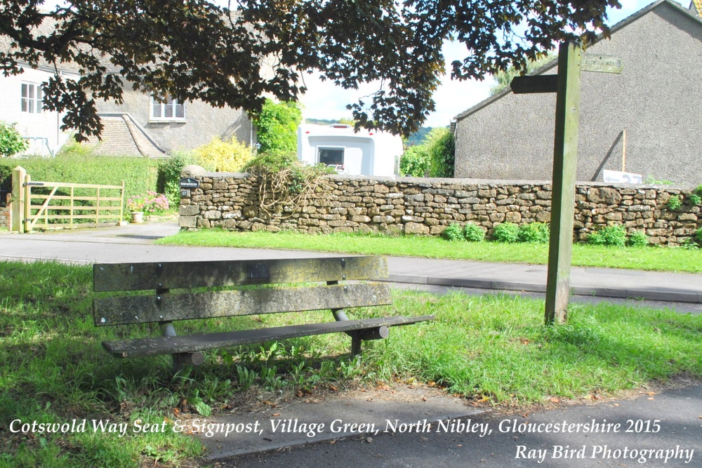 Cotswold Way Seat, The Street, North Nibley, Gloucestershire 2015