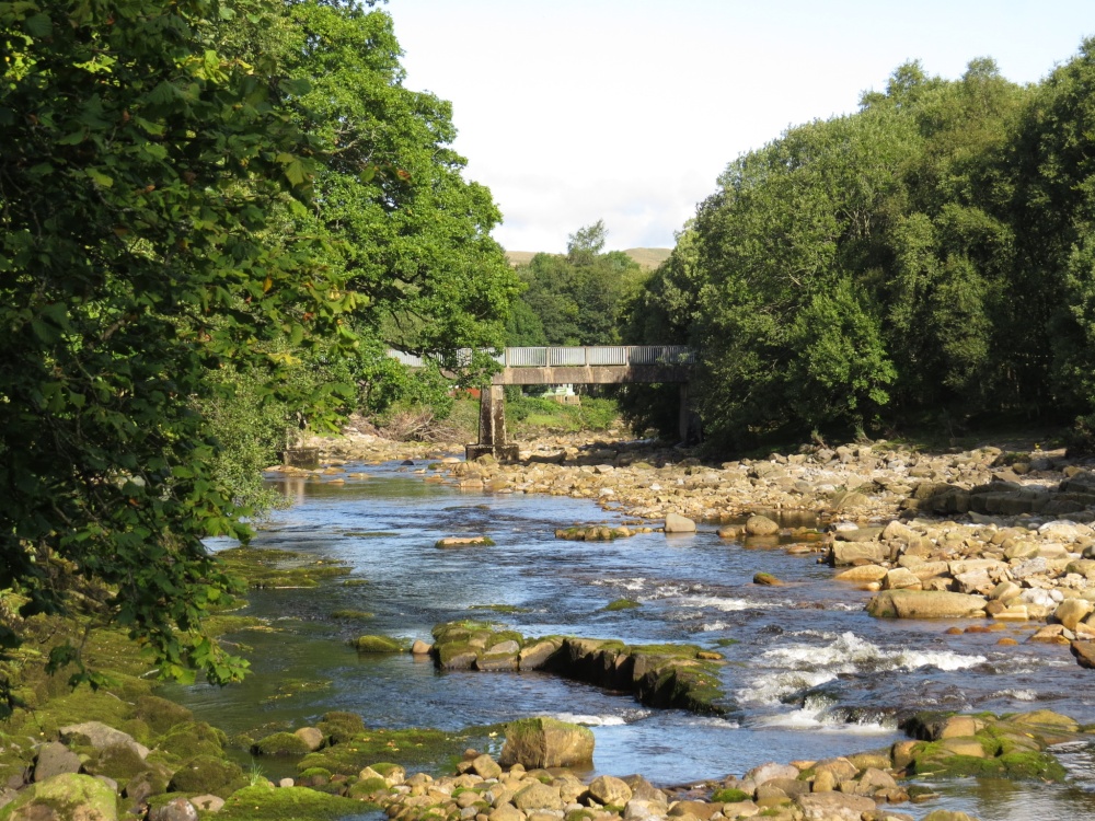 The South River Tyne,near Slaggyford near Alston