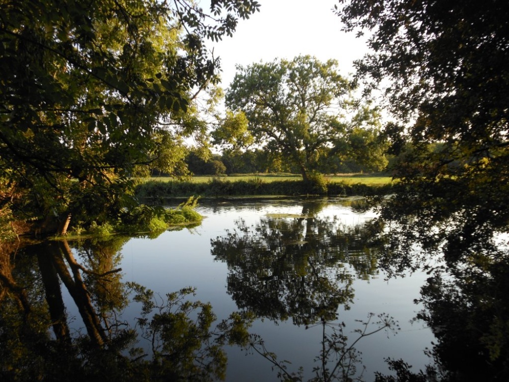 Reflections on the Stour, Wimborne Minster