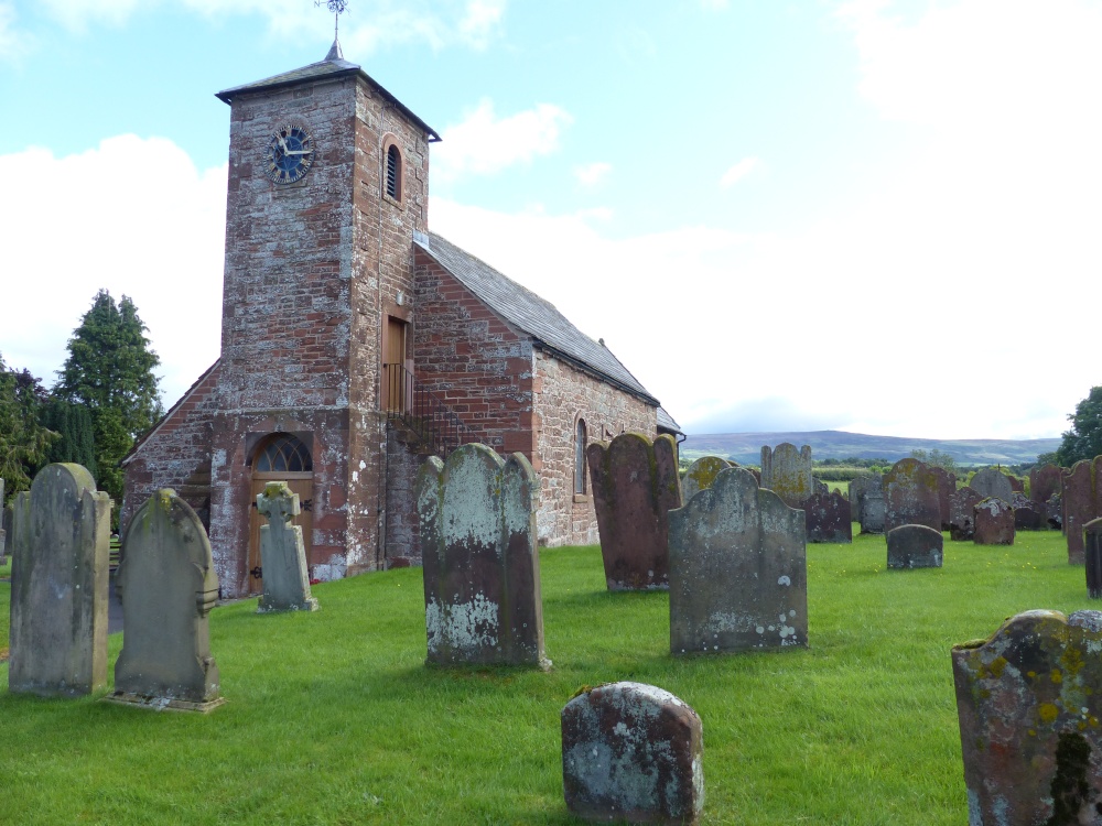 Photograph of St Mary's church in the village of Cumwhitton, Cumbria