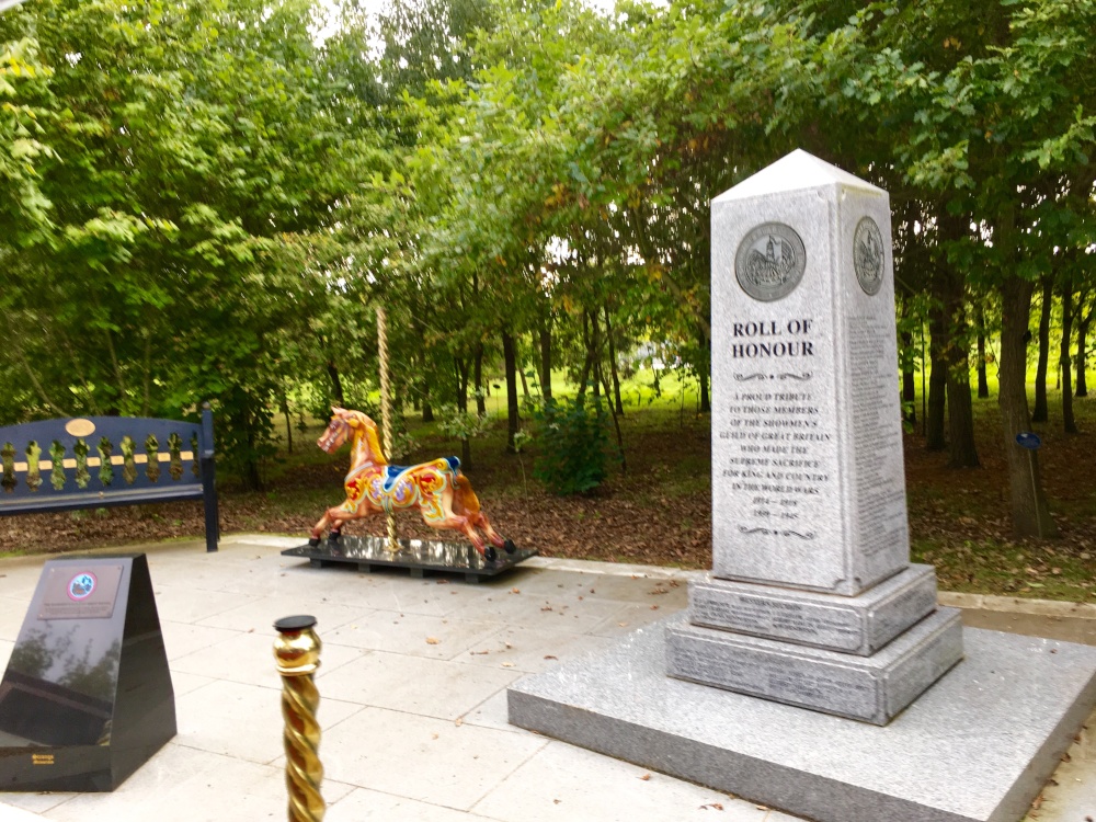Memorial to the Showmen of Great Britain, Airewas, Staffordshire