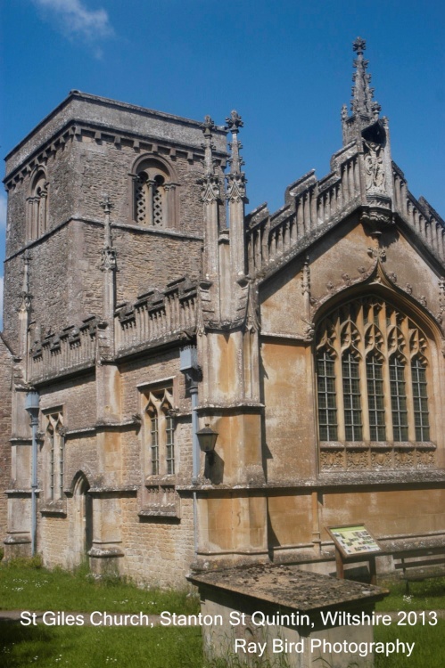 St Giles Church, Stanton St Quintin, Wiltshire 2013