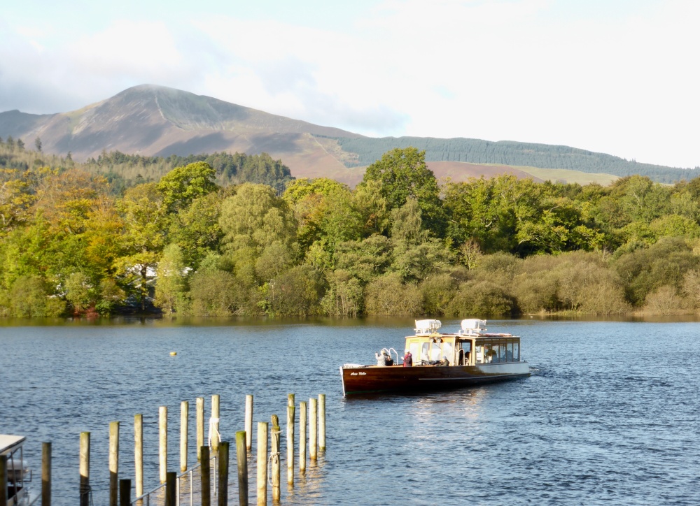 A launch on Derwentwater