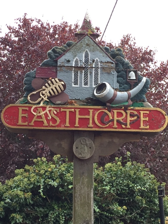 Village Sign of Easthorpe, Essex